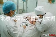 北京未婚做試管嬰兒大概多少錢(qián)？