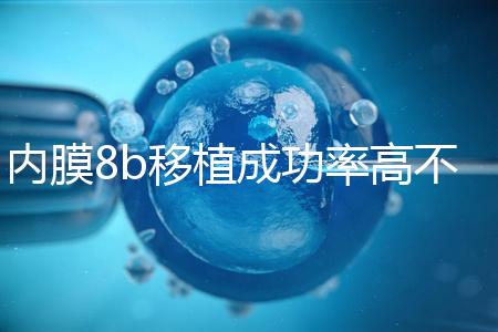 內膜8b移植成功率高不高分析，掌握好時間放凍胚也能著床