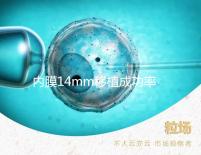 內(nèi)膜14mm移植成功率不高？好不好著床看完心里有譜