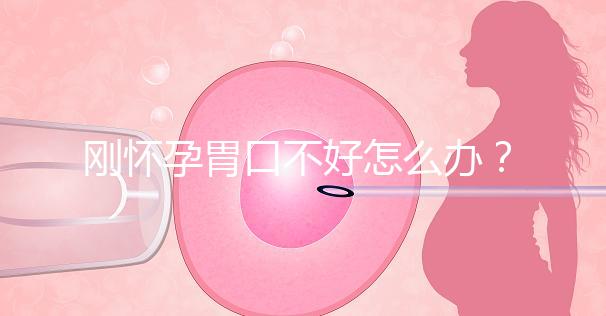 剛懷孕胃口不好怎么辦？