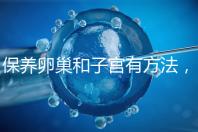 保養卵巢和子宮有方法，飲食調理或服用藥物任你挑