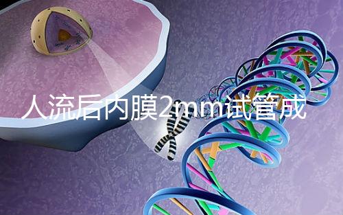 人流后內(nèi)膜2mm試管成功率揭秘，移植費(fèi)用貴有原因
