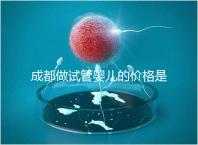 成都做試管嬰兒的價格是多少？做一個三代試管嬰兒需要多少錢？