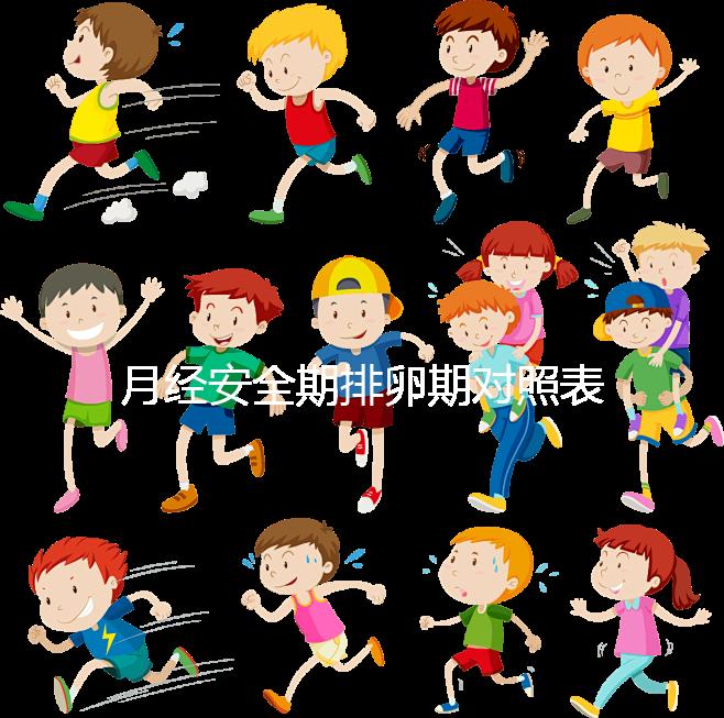 月經安全期排卵期對照表一覽，手把手教你計算備孕日子