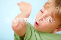 流感疫苗要區分成人和兒童，不同類型其劑量用法大不一樣