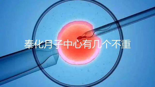 奉化月子中心有幾個不重要，哪個康復設備好是關鍵