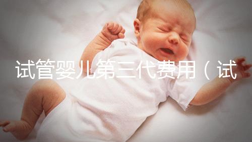 試管嬰兒第三代費(fèi)用（試管嬰兒第三代費(fèi)用大概要多少錢）