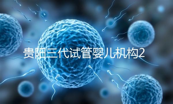 貴陽三代試管嬰兒機(jī)構(gòu)2024年排名前十，參考知名醫(yī)院名單！