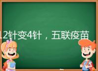 12針變4針，五聯疫苗接種時間整理，戳進來看全攻略